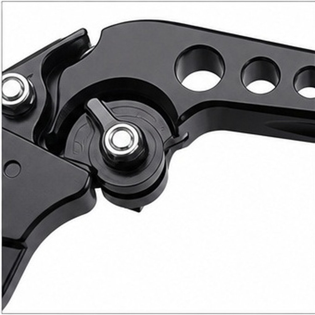 Riding Gear - 1Pair Adjustable Motorcycle Brake Clutch Lever