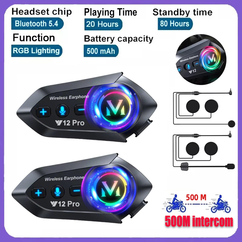 Y20 Pro 1/2x Motorcycle Interc - Full Face Motorcycle Helmet With Bluetooth 评论和价格