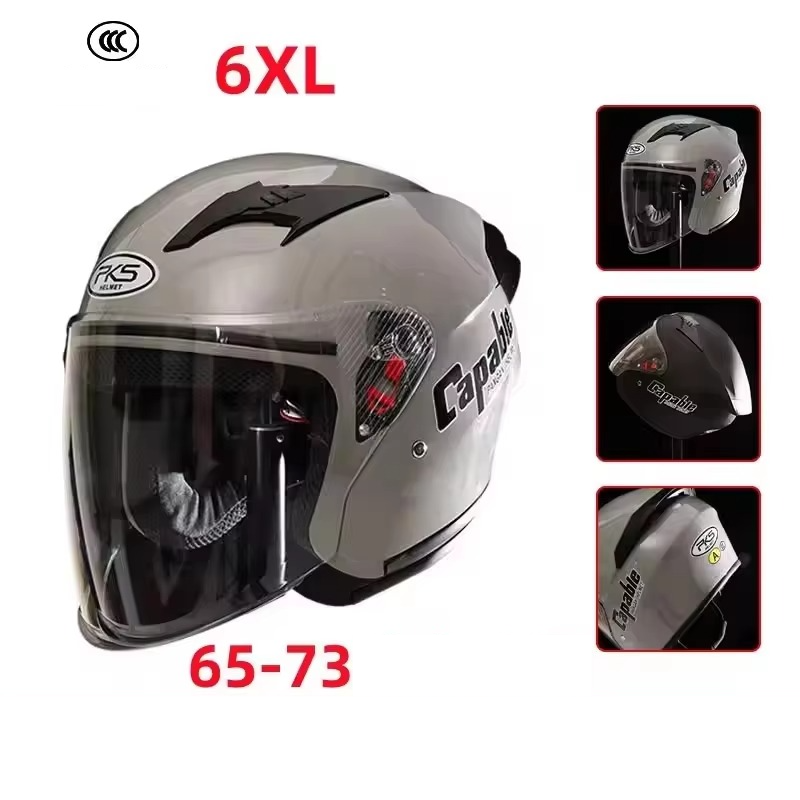 Large Motorcycle Helmet Men's  - Dual Visor Motorcycle Racing Helmet 评论和价格
