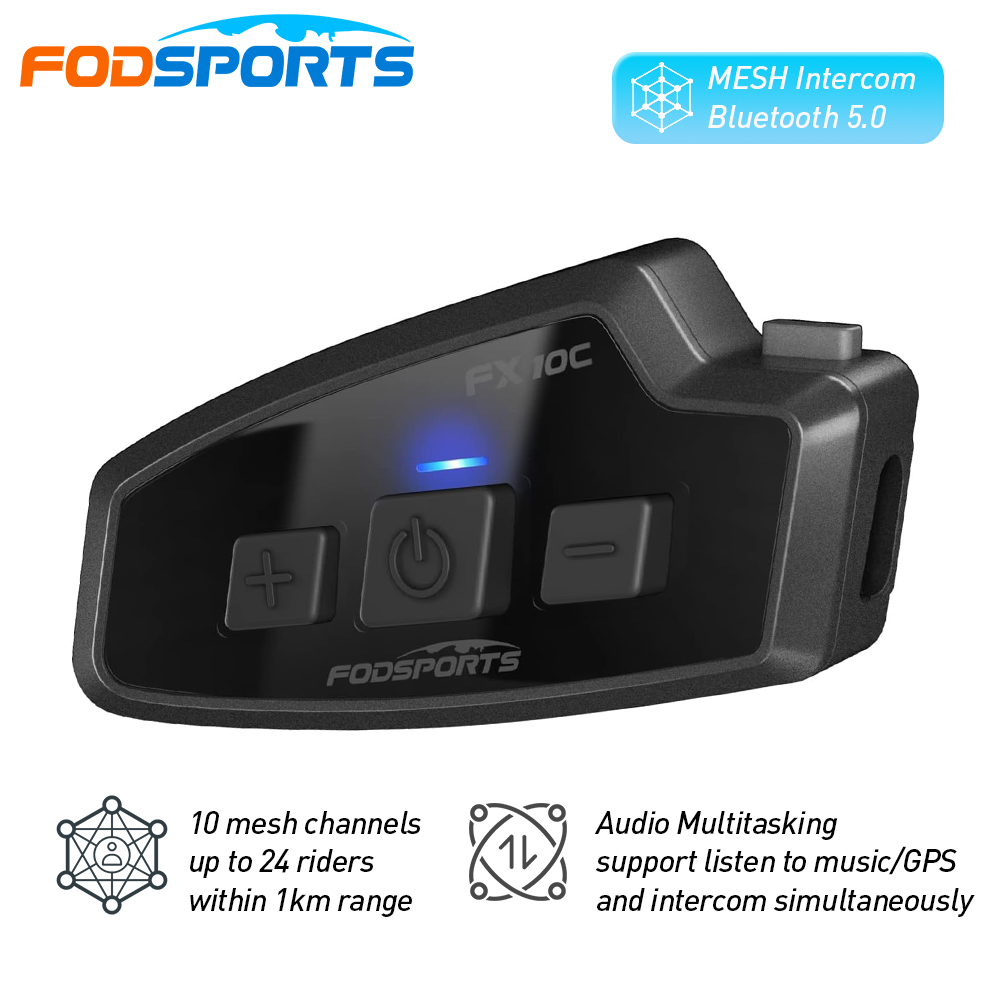 Fodsports FX 10C Motorcycle Me - Full Face Motorcycle Helmet With Bluetooth 评论和价格